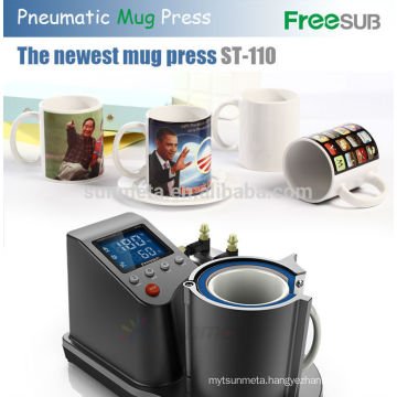 ceramic mug pneumatic heat press machine honors-produced by Sunmeta